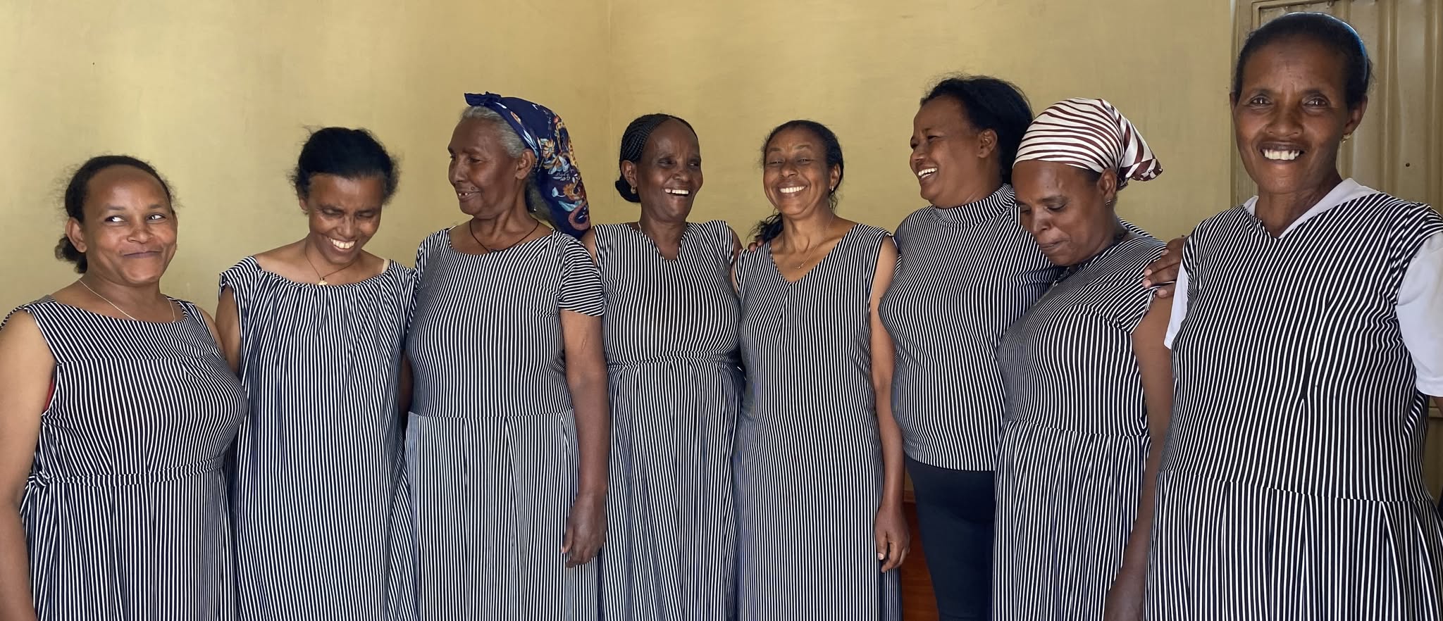 Ethiopian women entrepreneurs smiling together